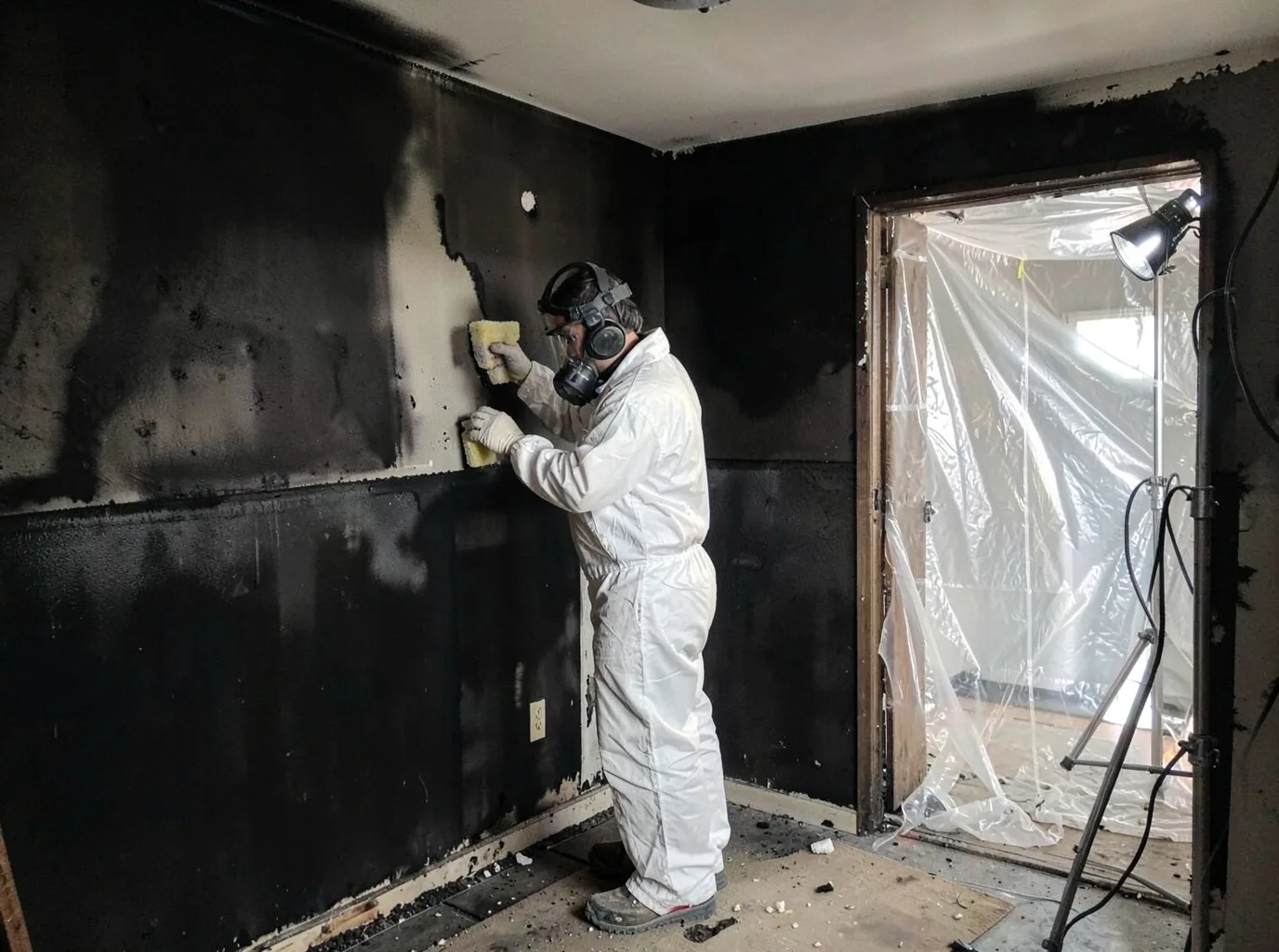Fire Damage Restoration company in Copemish, MI